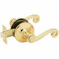 Steel Pro Polished Brass Passage Door Lever L6703B